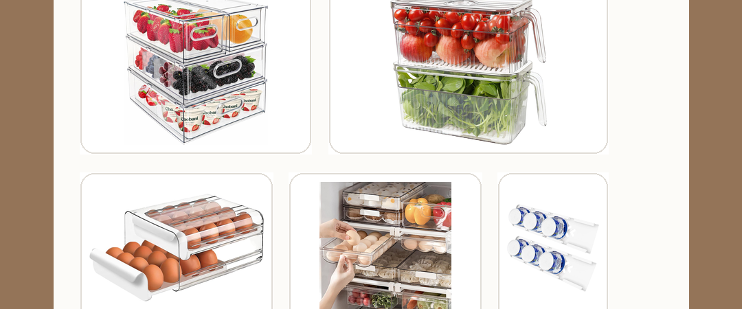 Top 10 Amazon Products Make Refrigerator Organization Easier
